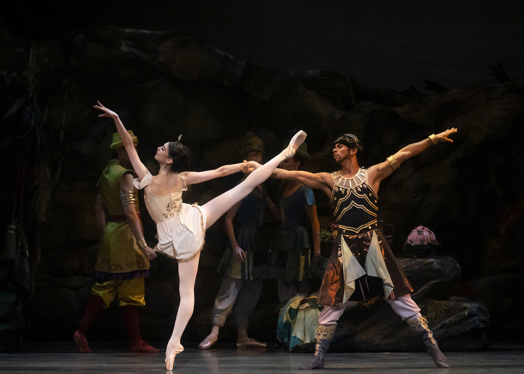 Chloe Misseldine and Jose Sebastian in “Sylvia” by Frederick Ashton. Photograph by Nir Arieli