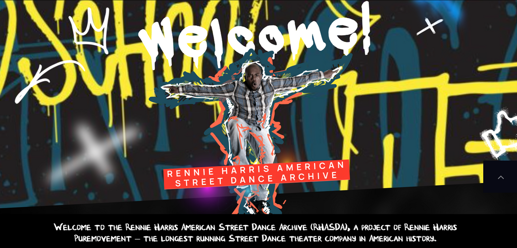 Rennie Harris American Street Dance Archive, image courtesy of the archive. Site design by
Carla Sguario